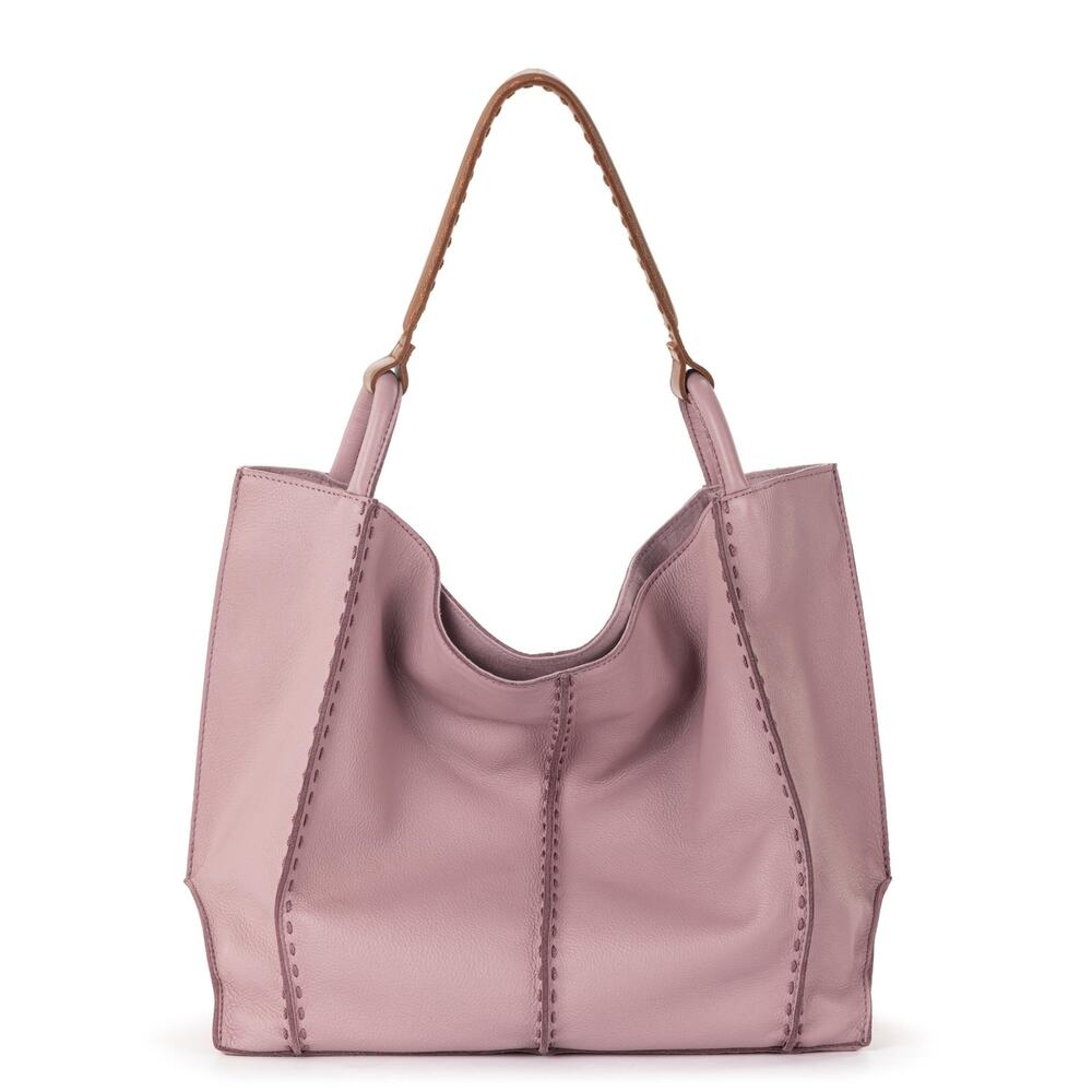 The Sak Los Feliz Large Tote in Rosewood Leather